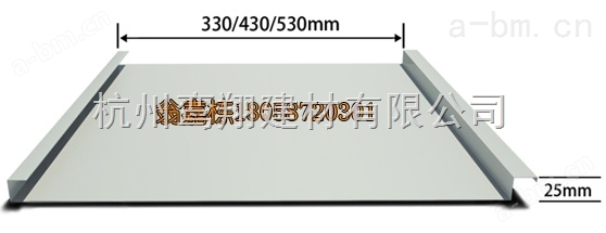 25-420铝镁锰板合金板屋面板